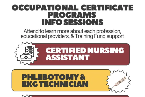 1199 TF Occ Cert Programs