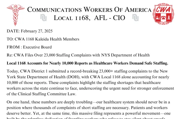 Complaint Drop Update