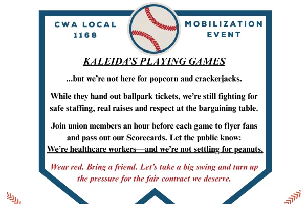 Bisons Game Flyer