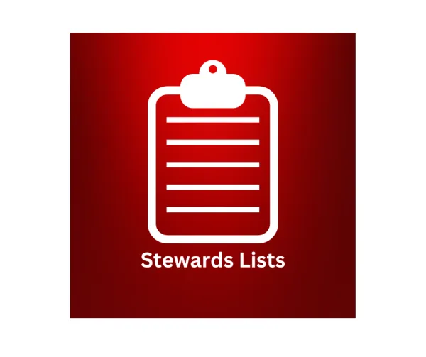 Stewards Lists | CWA Local 1168