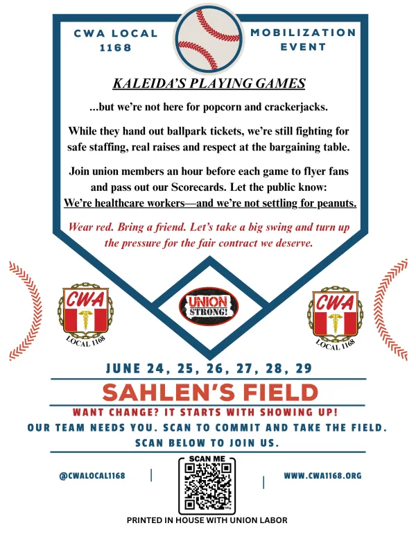 Mobilization Event ! | CWA Local 1168