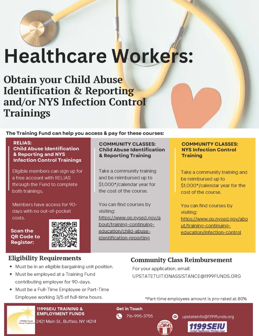 NYS Child Abuse Training Flyer