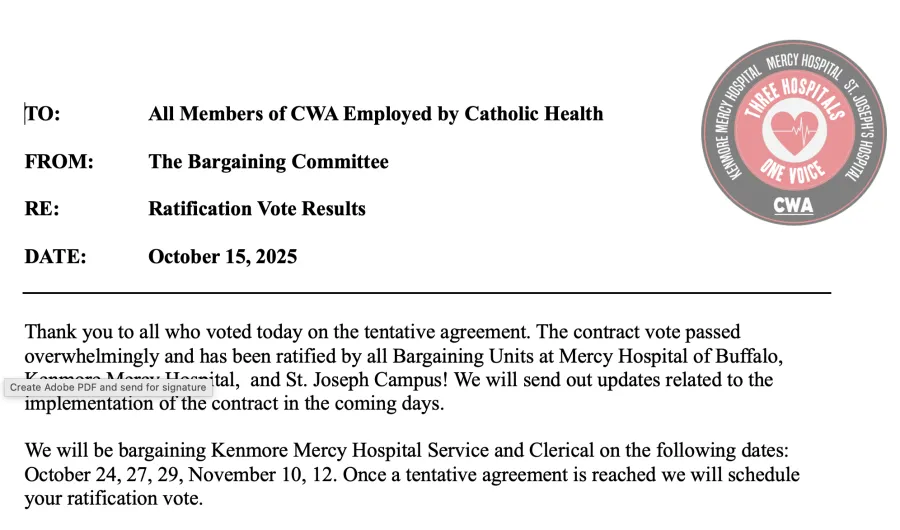 CHS ratification
