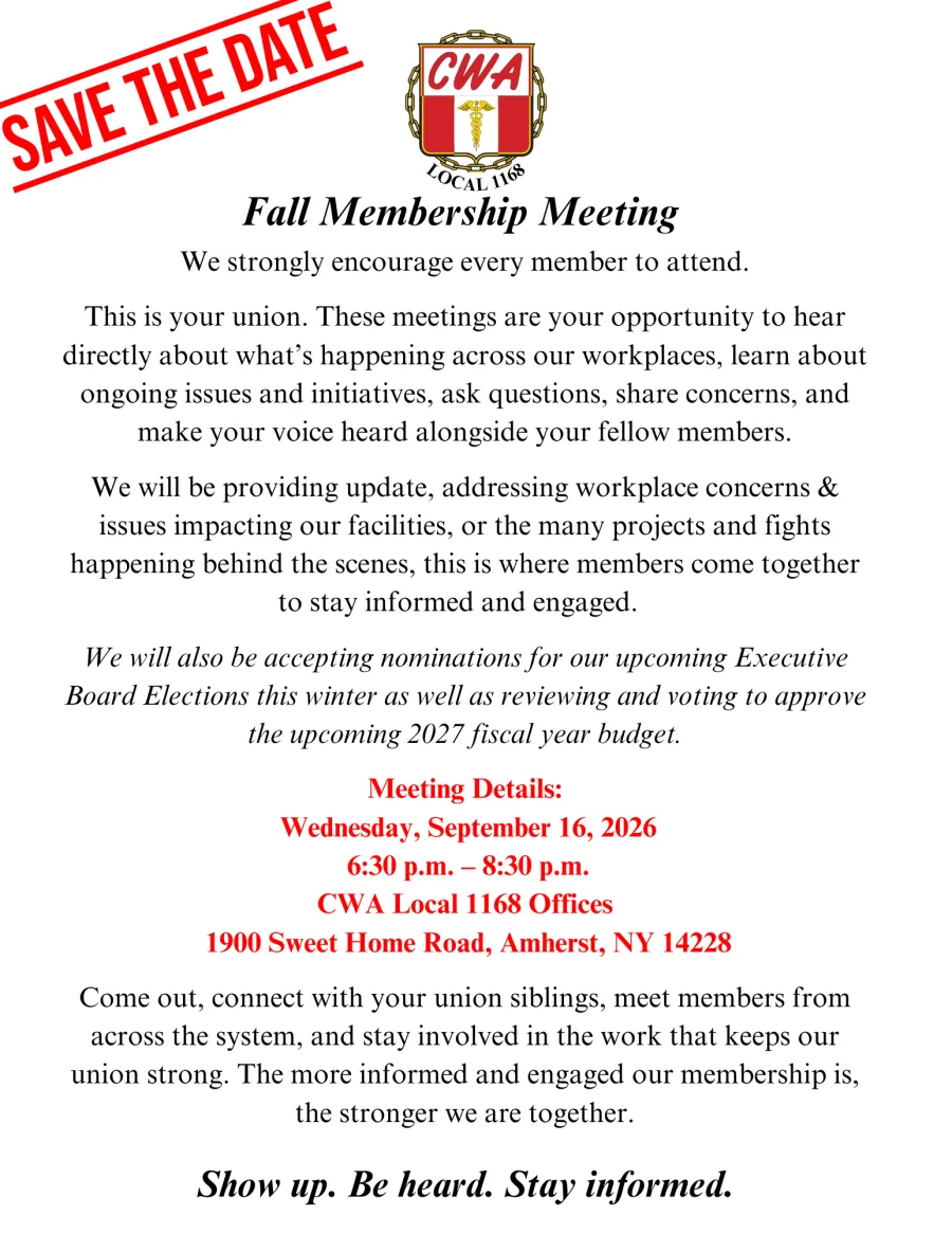 fall members meeting