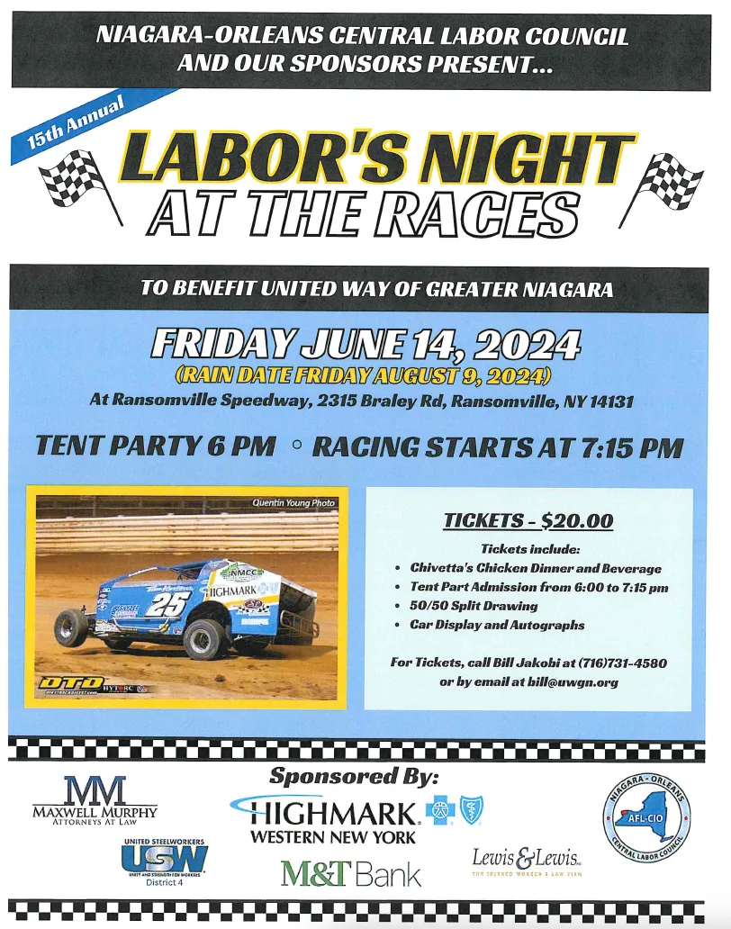 LN at the races flyer