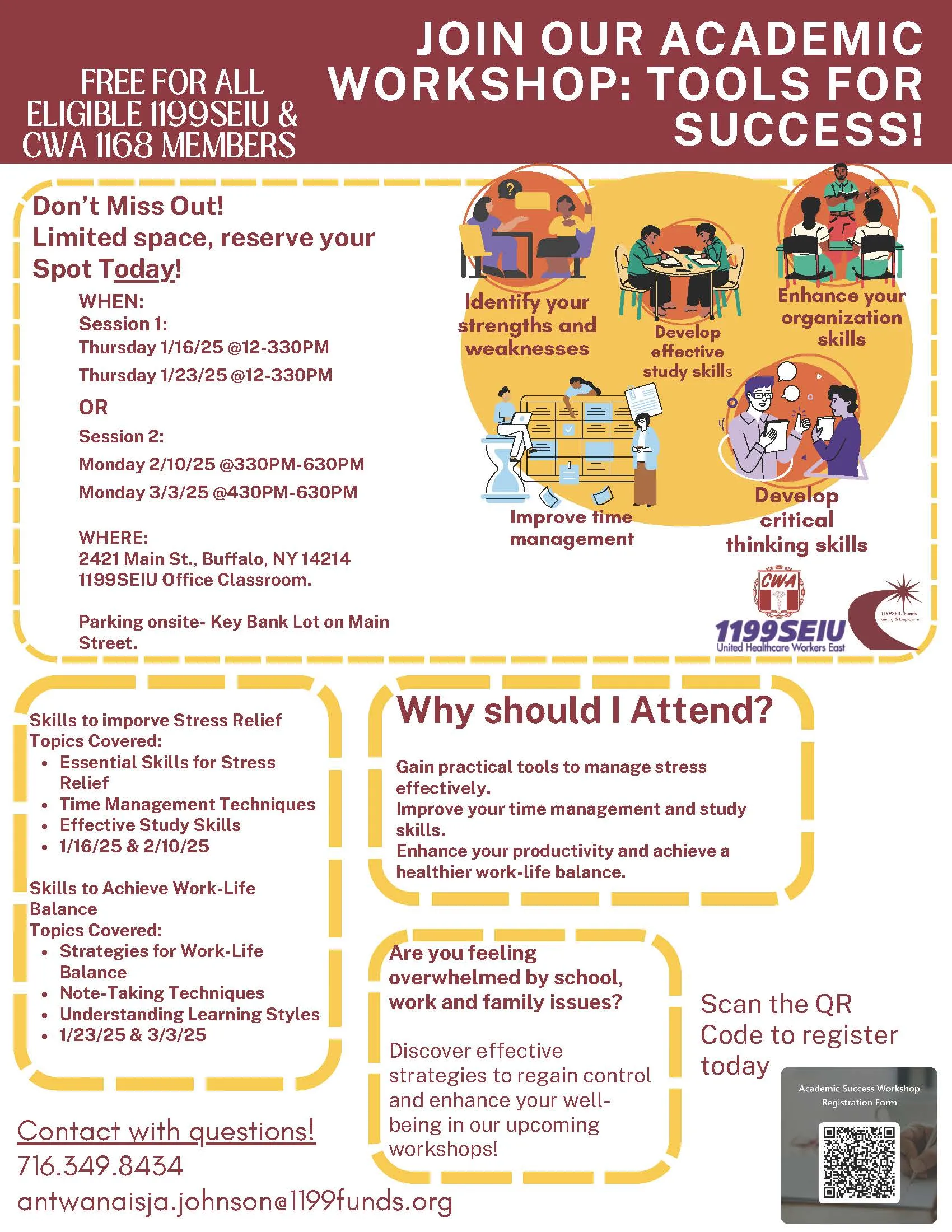 Tools for success flyer