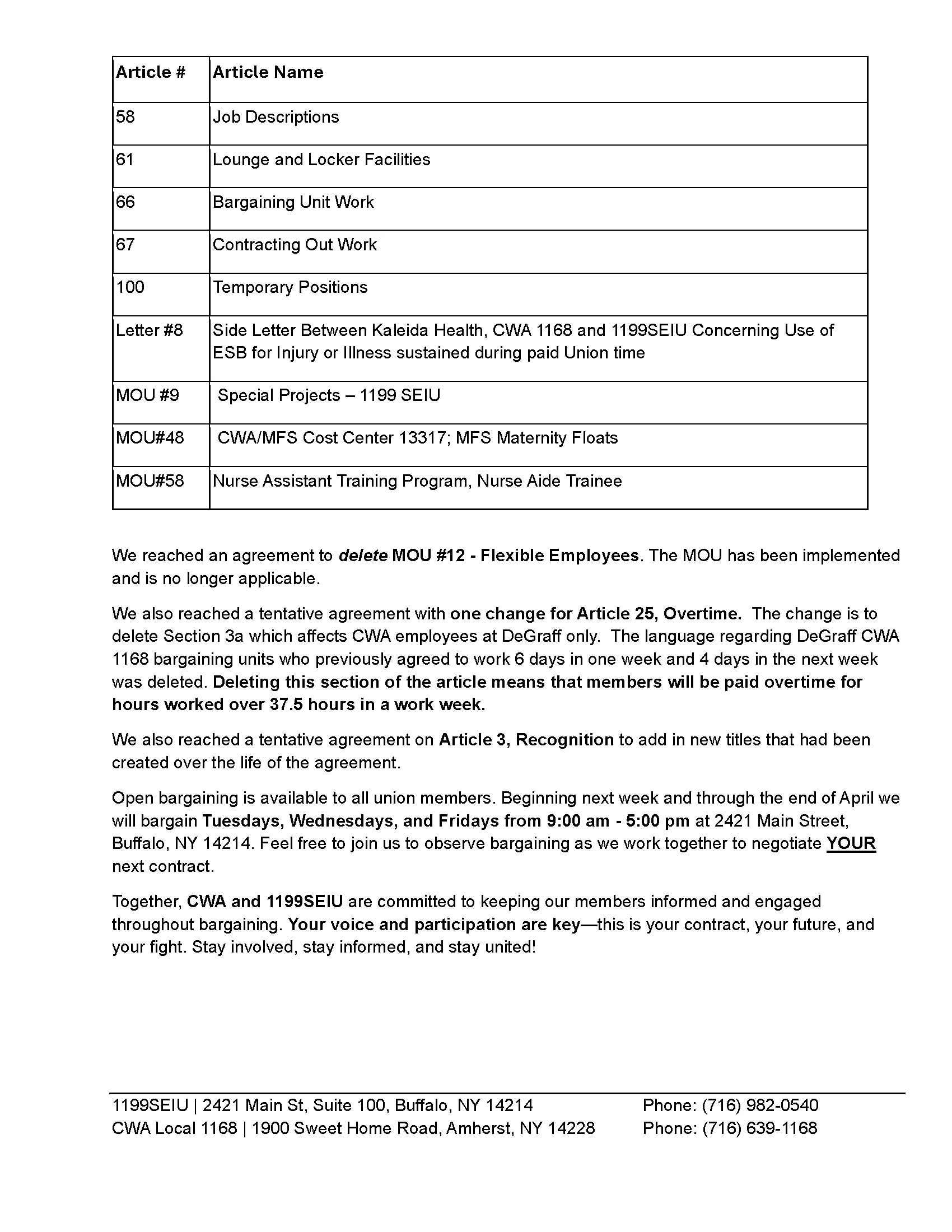 Bargaining Update wk 5.2
